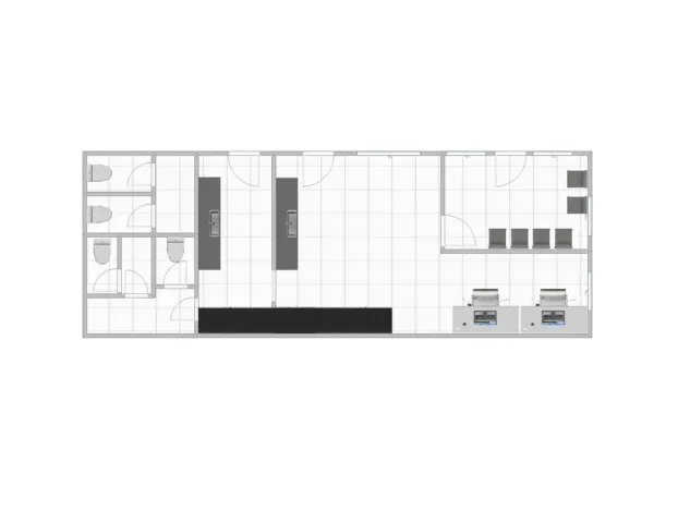 Pronájem ordinace, Mnichovo Hradiště, Masarykovo náměstí, 57 m2