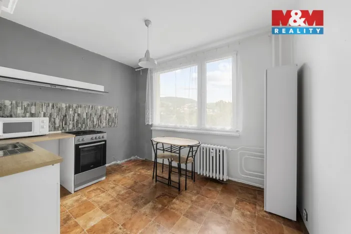 Pronájem bytu 2+1, Ústí nad Labem - Severní Terasa, Stavbařů, 62 m2