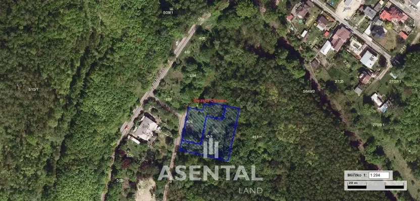 Prodej pozemku, Ostrava - Slezská Ostrava, Michalská, 2800 m2