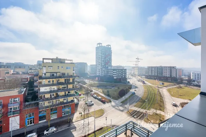 Pronájem bytu 2+kk, Praha - Košíře, Fabiánova, 51 m2