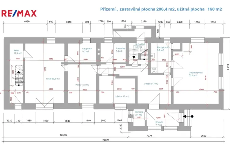 Prodej rodinného domu, Horšovský Týn - Semošice, 310 m2