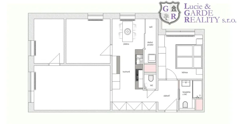 Prodej bytu 4+1, Tábor, Havanská, 81 m2