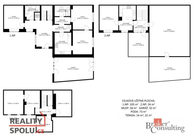 Prodej rodinného domu, Strážnice, Za Valy, 139 m2