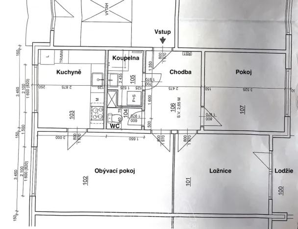 Pronájem bytu 3+1, Náchod, Příkopy, 70 m2