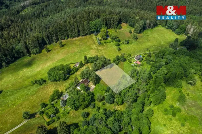 Prodej pozemku pro bydlení, Krásná Lípa - Vlčí Hora, 4140 m2