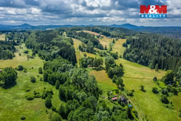 Prodej pozemku pro bydlení, Krásná Lípa - Vlčí Hora, 4140 m2
