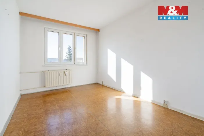 Prodej bytu 4+1, Trhové Sviny, Budovatelská, 82 m2