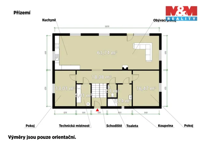Prodej rodinného domu, Všeruby, 188 m2