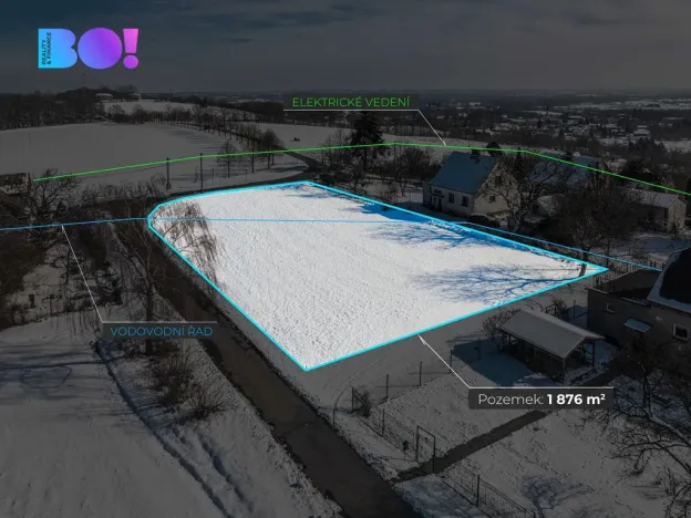 Prodej pozemku pro bydlení, Doubrava, 1876 m2