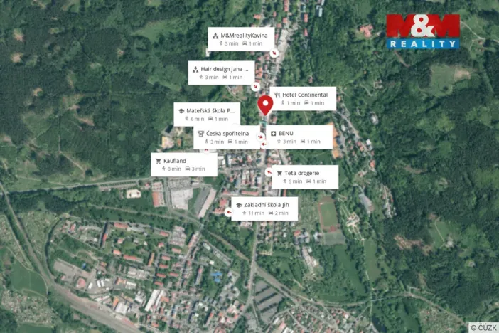 Pronájem obchodního prostoru, Mariánské Lázně, Hlavní třída, 76 m2