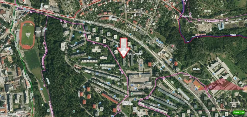 Pronájem bytu 1+1, Jihlava, Březinova, 32 m2