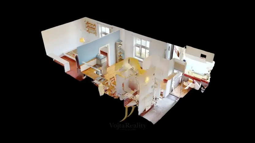 Pronájem bytu 2+kk, Olomouc, 17. listopadu, 50 m2