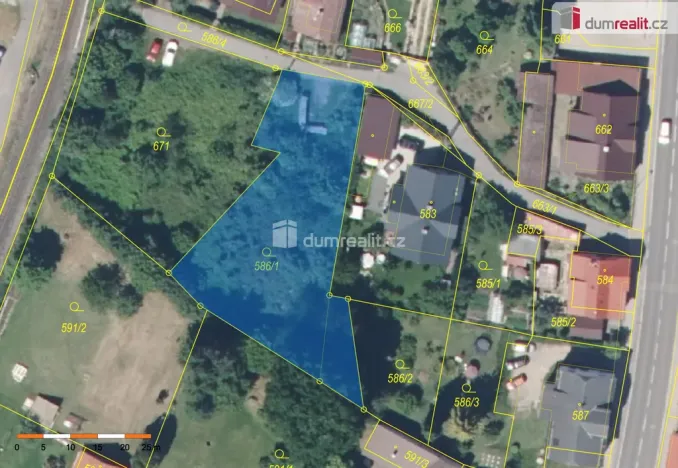 Prodej pozemku pro bydlení, Velké Hamry, 2443 m2