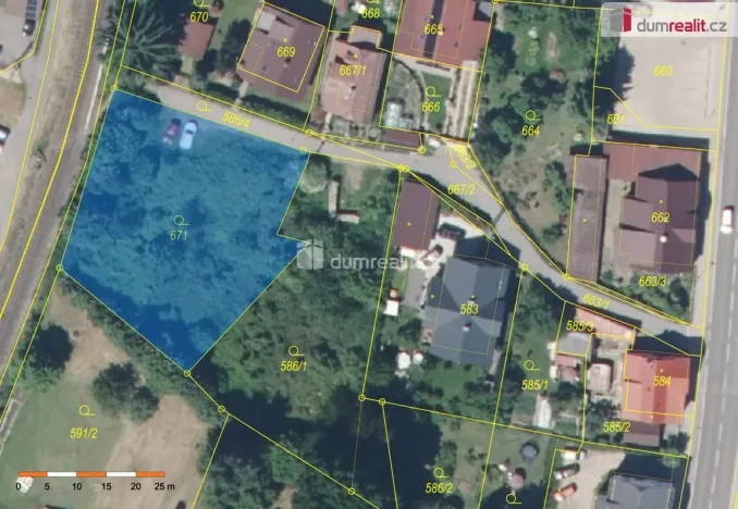 Prodej pozemku pro bydlení, Velké Hamry, 2443 m2