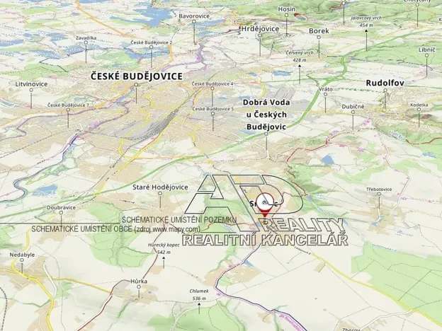 Prodej pozemku pro bydlení, Srubec, 550 m2