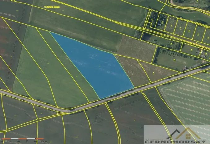 Prodej pole, Pavlíkov - Chlum, 13563 m2