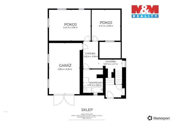 Prodej činžovního domu, Ostrava - Proskovice, Kalužní, 262 m2