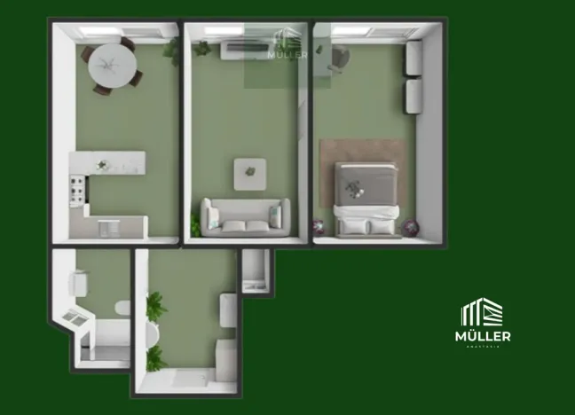 Prodej bytu 3+kk, Plzeň, Vrchlického, 72 m2