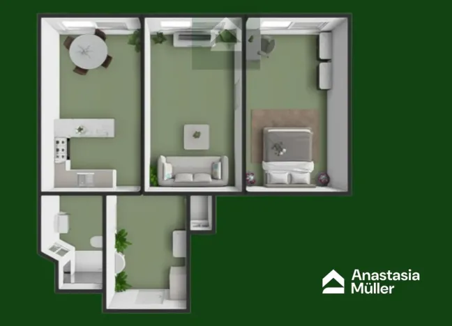 Prodej bytu 3+kk, Plzeň, Vrchlického, 72 m2