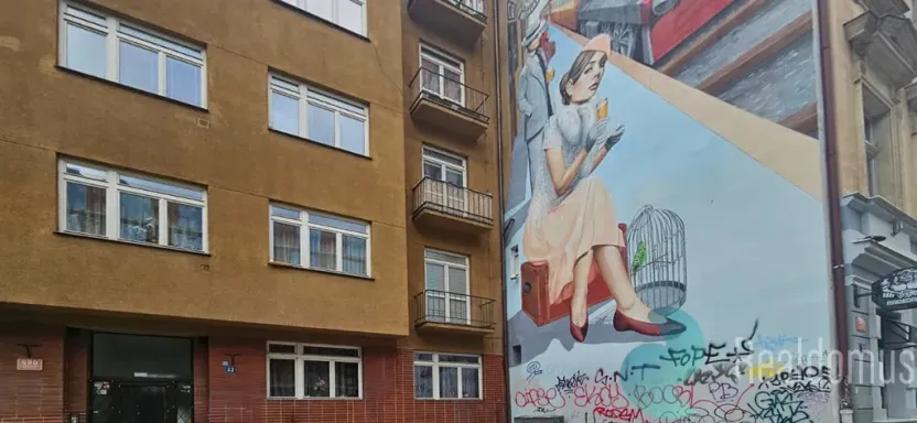 Pronájem bytu 1+1, Praha - Smíchov, Stroupežnického, 43 m2