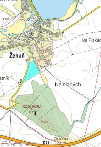 Prodej pozemku pro bydlení, Žehuň, 820 m2