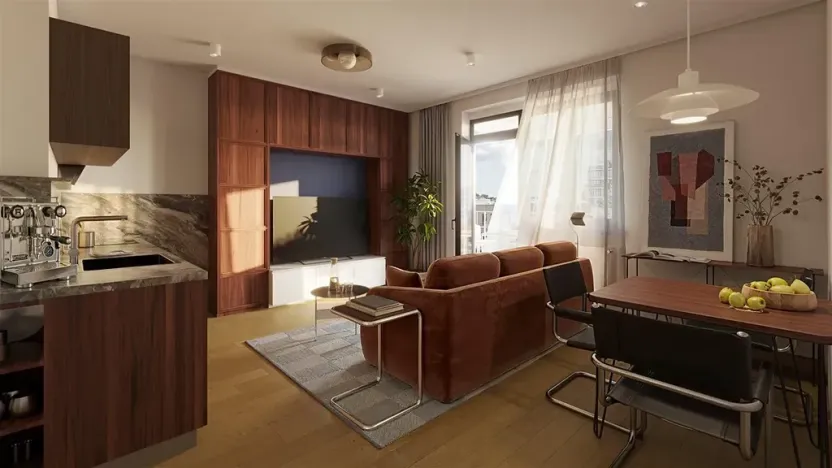 Prodej bytu 2+kk, Praha - Žižkov, Jana Želivského, 50 m2