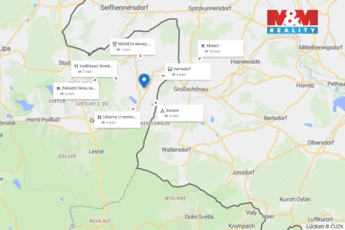 Pronájem bytu 1+kk, Varnsdorf, Hrnčířská, 25 m2