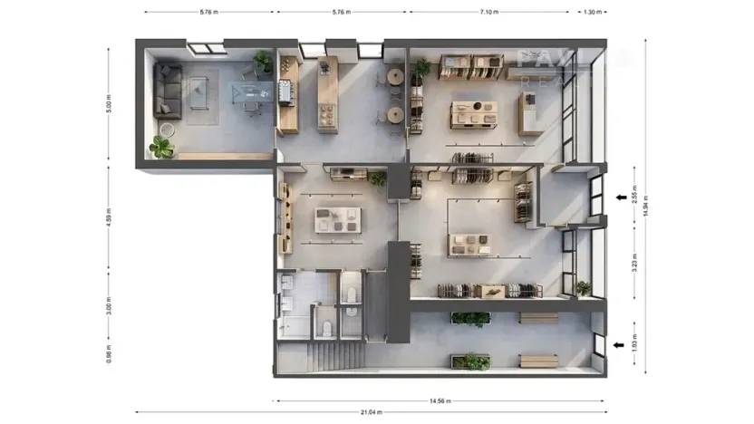 Prodej činžovního domu, Veselí nad Lužnicí, náměstí T. G. Masaryka, 570 m2