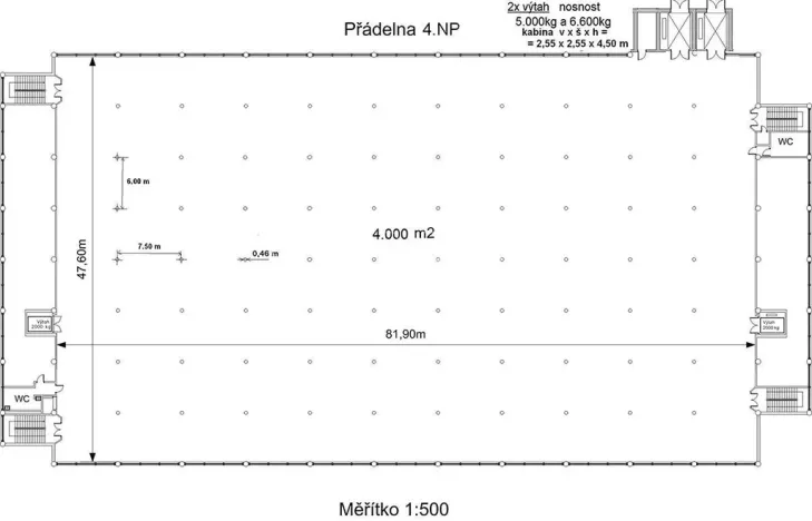 Pronájem skladu, Písek, U Vodárny, 4000 m2