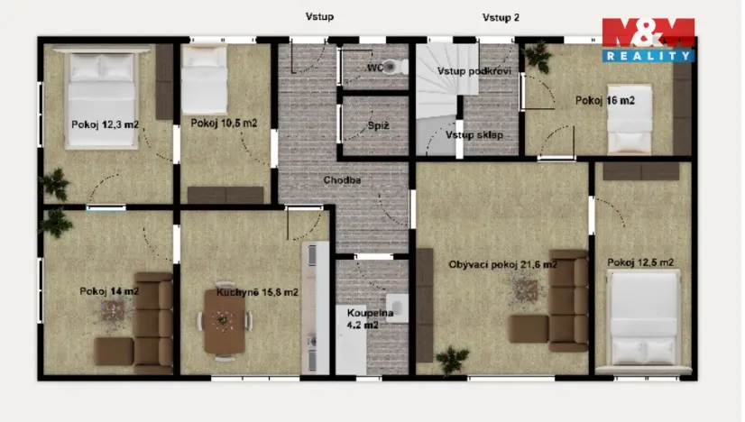 Prodej činžovního domu, Domousnice - Skyšice, 180 m2