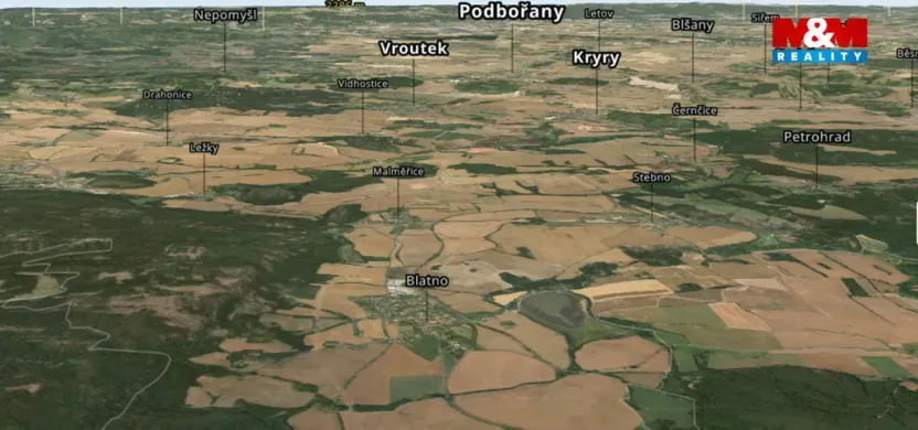 Prodej pozemku pro bydlení, Blatno, 1323 m2