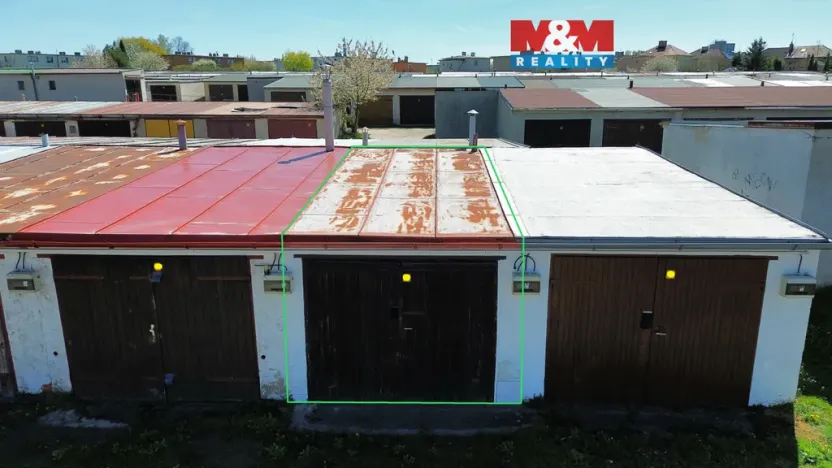 Prodej garáže, Sezimovo Ústí, Ke Hvězdárně, 17 m2