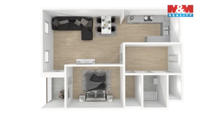 Prodej bytu 2+kk, Klatovy - Klatovy III, Čechova, 70 m2