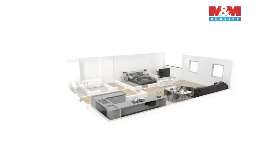 Prodej bytu 2+kk, Klatovy - Klatovy III, Čechova, 70 m2