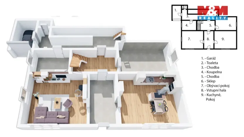 Prodej chalupy, Police nad Metují - Hlavňov, 160 m2