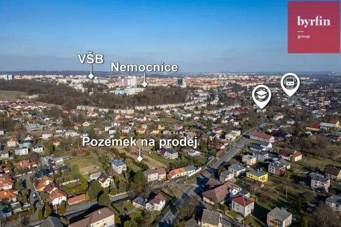 Prodej pozemku pro bydlení, Ostrava - Poruba, 4071 m2
