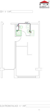 Pronájem bytu 1+1, Mělník, Pod Vrchem, 31 m2