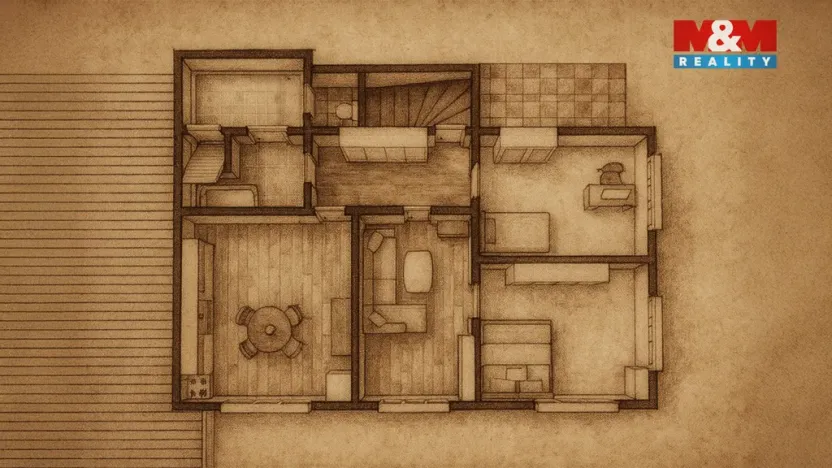 Prodej rodinného domu, Chocnějovice - Drahotice, 211 m2