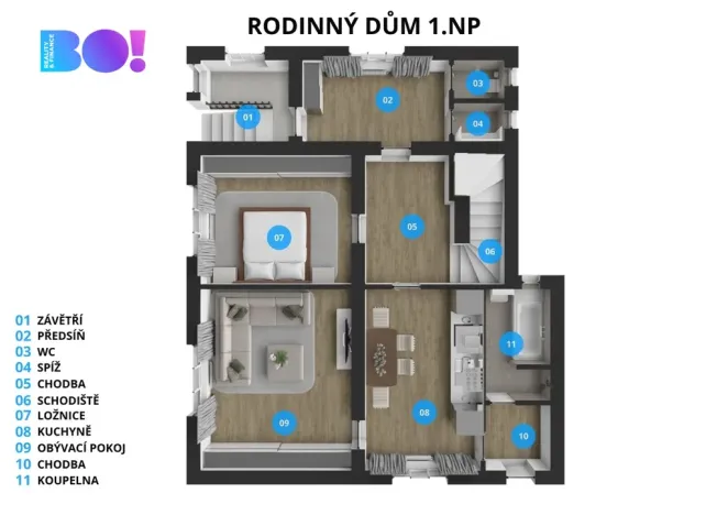 Prodej rodinného domu, Písek, 136 m2