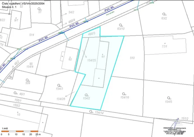 Prodej pozemku, Křičeň, 1045 m2