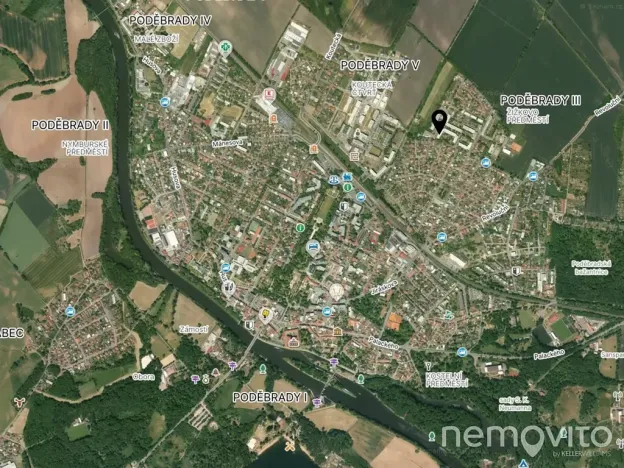 Pronájem bytu 3+kk, Poděbrady, Kunštátská, 64 m2