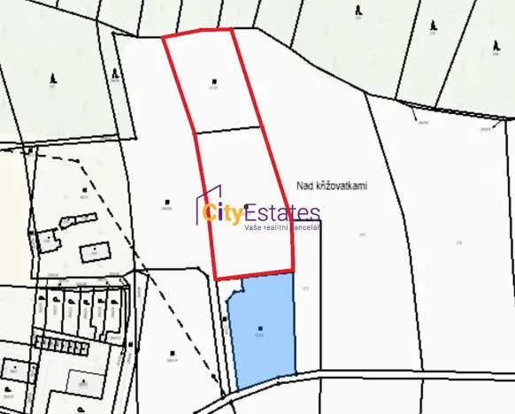 Prodej pozemku pro bydlení, Dublovice, 4428 m2