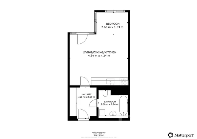Pronájem bytu 1+kk, Praha - Žižkov, Olgy Havlové, 40 m2