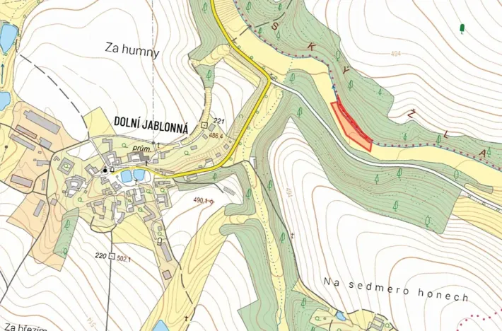 Prodej louky, Přibyslav, 4221 m2