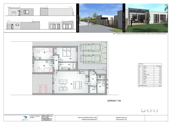 Prodej rodinného domu, Cheb, Bezejmenná, 99 m2