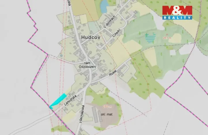 Prodej pole, Teplice - Hudcov, 2914 m2