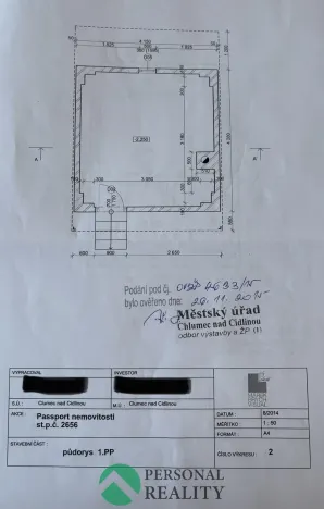 Prodej chaty, Chlumec nad Cidlinou, Spravedlnost, 20 m2