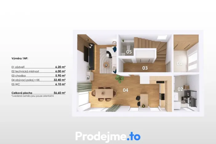 Prodej rodinného domu, Jenštejn, 104 m2