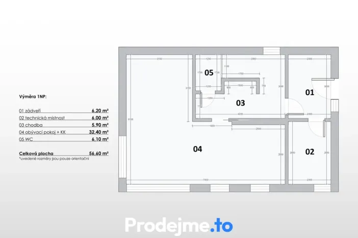 Prodej rodinného domu, Jenštejn, 104 m2