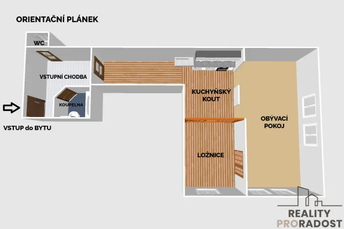 Prodej bytu 2+kk, Olomouc, Slovenská, 63 m2